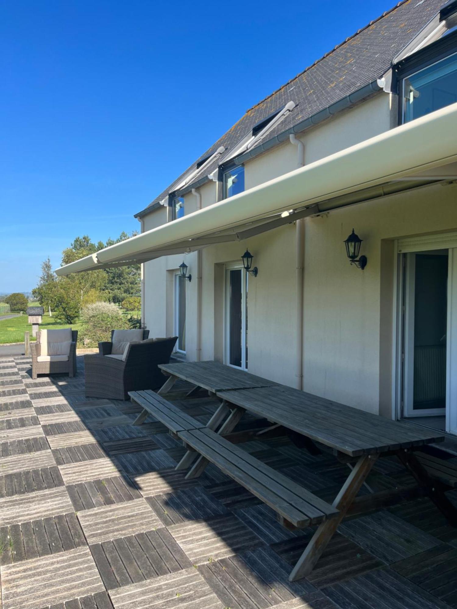 Bed and Breakfast Le Moulin De La Butte Huisnes-sur-Mer Exterior foto